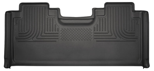 Husky Liners 15 Ford F-150 SuperCab WeatherBeater Black 2nd Seat Floor Liner | husky-liners-15-ford-f-150-supercab-weatherbeater-black-2nd-seat-floor-liner | Floor Mats - Rubber | Husky Liners