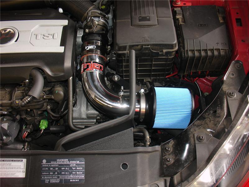 Injen 10-12 VW MK6 GTI 2.0L TSI Polished Short Ram Intake w/ Heat Shield | injen-10-12-vw-mk6-gti-2-0l-tsi-polished-short-ram-intake-w-heat-shield | Cold Air Intakes | Injen