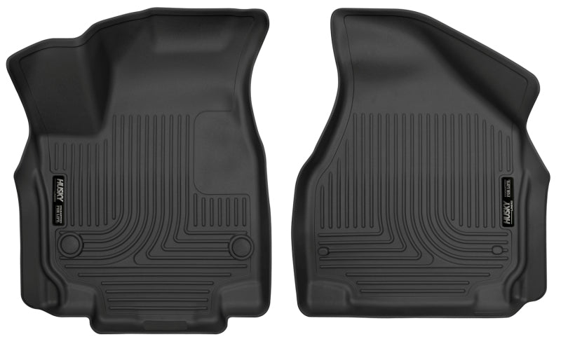 Husky Liners 2017 Chrysler Pacifica X-Act Contour Black Floor Liners | husky-liners-2017-chrysler-pacifica-x-act-contour-black-floor-liners | Floor Mats - Rubber | Husky Liners