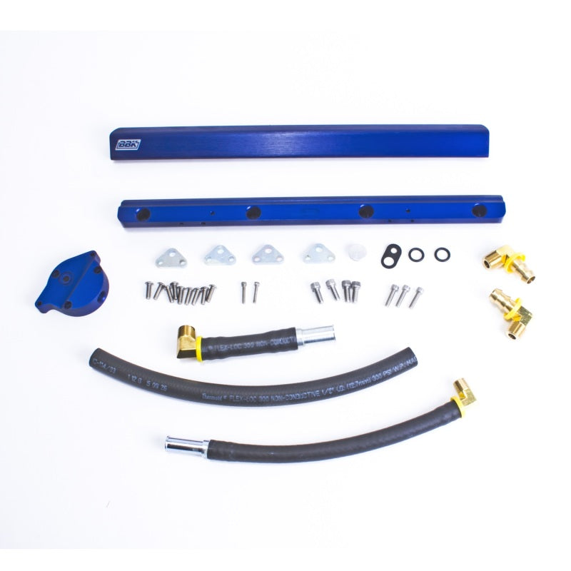 BBK 86-93 Mustang 5.0 High Flow Billet Aluminum Fuel Rail Kit | bbk-86-93-mustang-5-0-high-flow-billet-aluminum-fuel-rail-kit | Fuel Rails | BBK