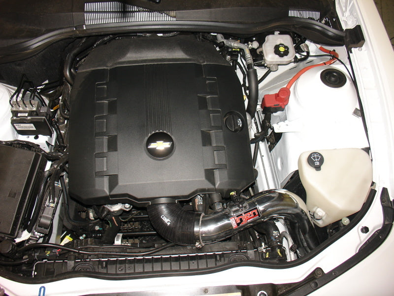 Injen 12-14 Chev Camaro SRI 3.6L V6 Polished Short Ram Power-Flow Intake System w/MR Tech&Air Fusion | injen-12-14-chev-camaro-sri-3-6l-v6-polished-short-ram-power-flow-intake-system-w-mr-tech-air-fusion | Cold Air Intakes | Injen