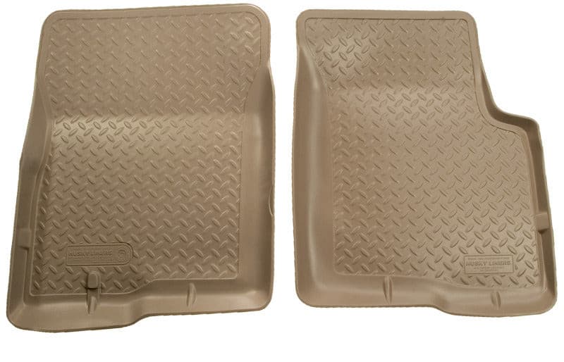 Husky Liners 80-96 Ford Bronco Full Size Classic Style Tan Floor Liners | husky-liners-80-96-ford-bronco-full-size-classic-style-tan-floor-liners | Floor Mats - Rubber | Husky Liners