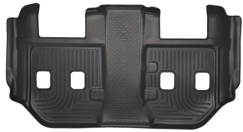 Husky Liners 2015 Chevrolet/GMC Suburban/Yukon XL WeatherBeater Black Third Seat Floor Liners | husky-liners-2015-chevrolet-gmc-suburban-yukon-xl-weatherbeater-black-third-seat-floor-liners | Floor Mats - Rubber | Husky Liners