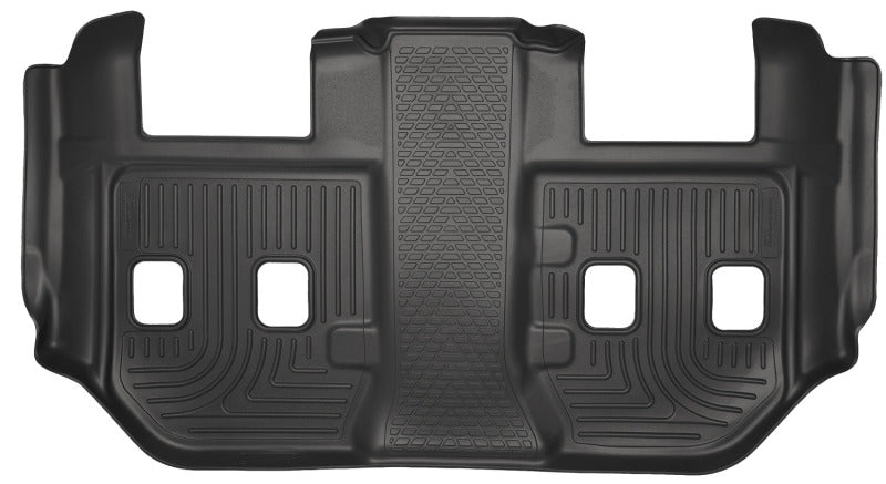 Husky Liners 2015 Chevrolet/GMC Suburban/Yukon XL WeatherBeater Black Third Seat Floor Liners | husky-liners-2015-chevrolet-gmc-suburban-yukon-xl-weatherbeater-black-third-seat-floor-liners | Floor Mats - Rubber | Husky Liners