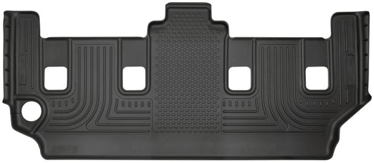 Husky Liners 08-12 Chrysler Town Country/Dodge Grand Caravan WeatherBeater 3rd Row Black Floor Liner | husky-liners-08-12-chrysler-town-country-dodge-grand-caravan-weatherbeater-3rd-row-black-floor-liner | Floor Mats - Rubber | Husky Liners