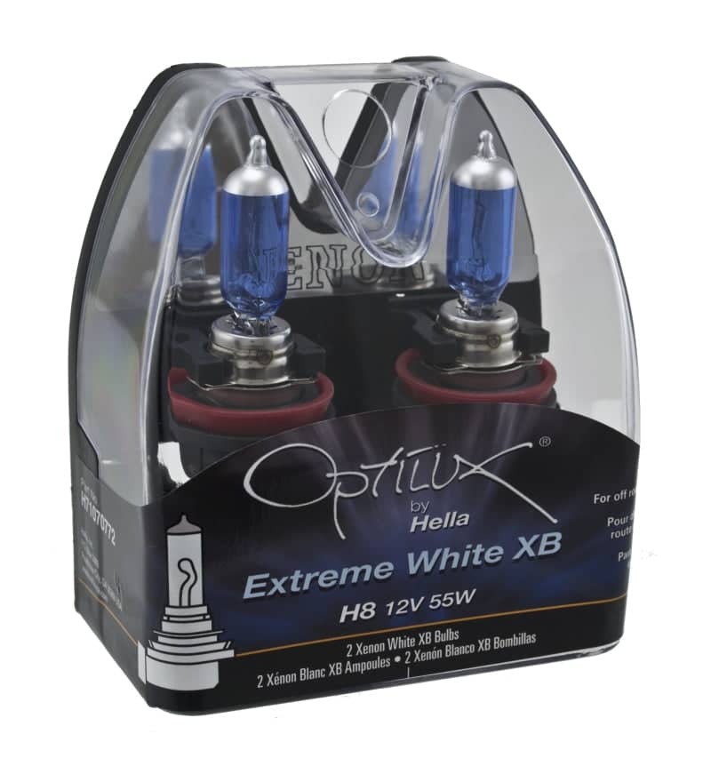 Hella Optilux H8 12V/55W XB Xenon White Bulb (pair) | hella-optilux-h8-12v-55w-xb-xenon-white-bulb-pair | Bulbs | Hella