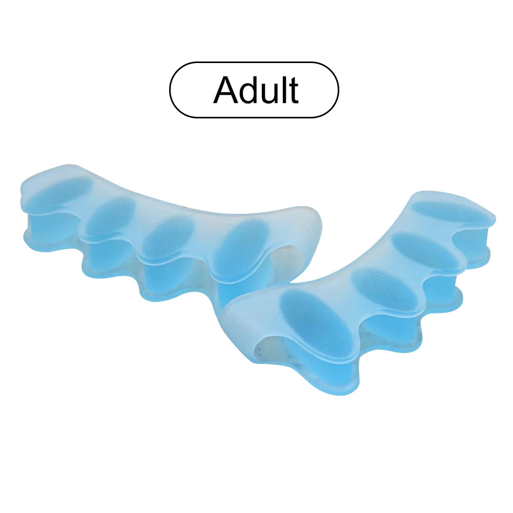 1 Pair Silicone Bone Thumb Orthotics Corrector Hallux Valgus Toe Separator Feet Care Thumb Orthotics Foot Care Tools 2020 S/L