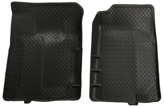 Husky Liners 92-94 Chevy Blazer/GMC Yukon Full Size (2DR) Classic Style Black Floor Liners | husky-liners-92-94-chevy-blazer-gmc-yukon-full-size-2dr-classic-style-black-floor-liners | Floor Mats - Rubber | Husky Liners