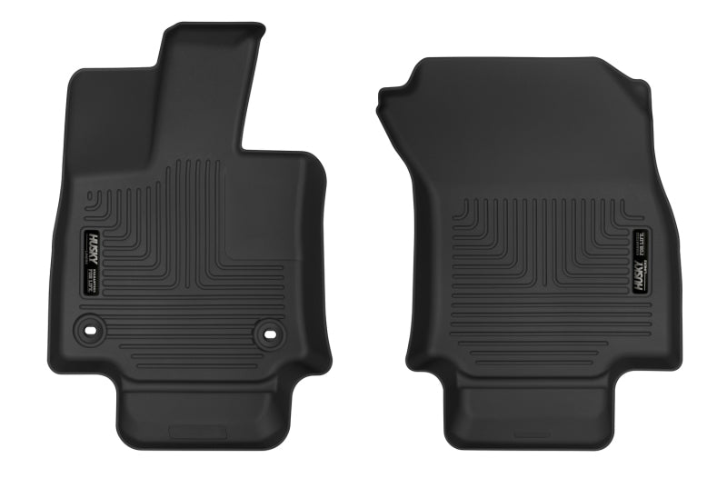 Husky Liners 2019 Toyota RAV4 X-Act Contour 1st Row Floor Liners - Black | husky-liners-2019-toyota-rav4-x-act-contour-1st-row-floor-liners-black | Floor Mats - Rubber | Husky Liners