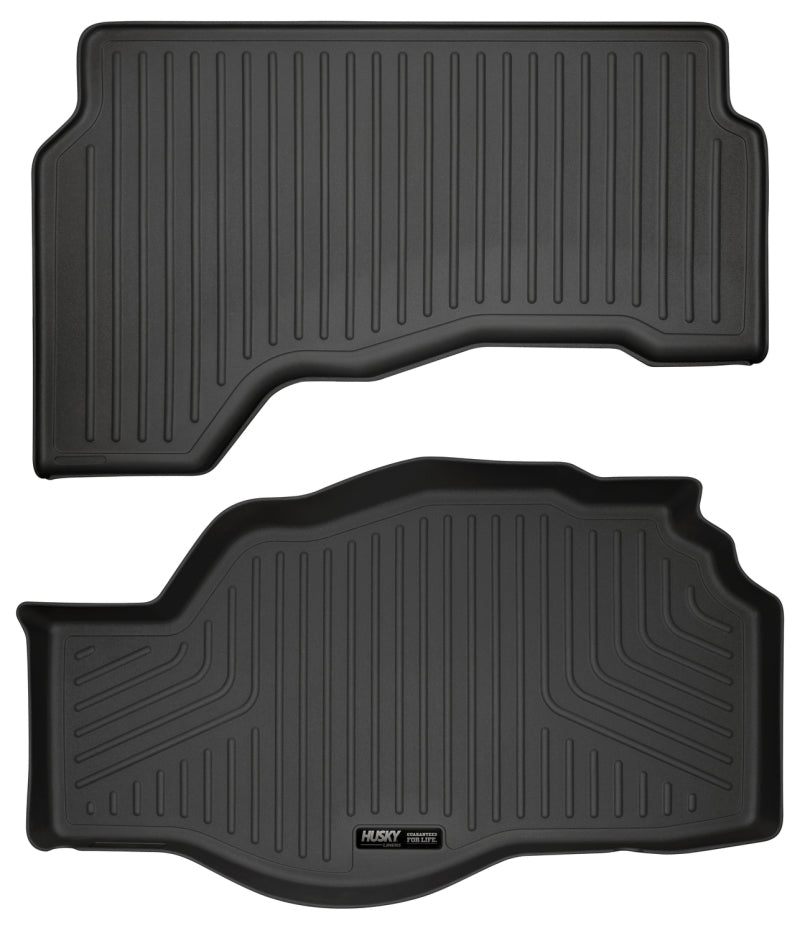 Husky Liners 2013-2016 Ford Fusion S Hybrid /SE Hybrid WeatherBeater Black Trunk Liner | husky-liners-2013-2016-ford-fusion-s-hybrid-se-hybrid-weatherbeater-black-trunk-liner | Floor Mats - Rubber | Husky Liners