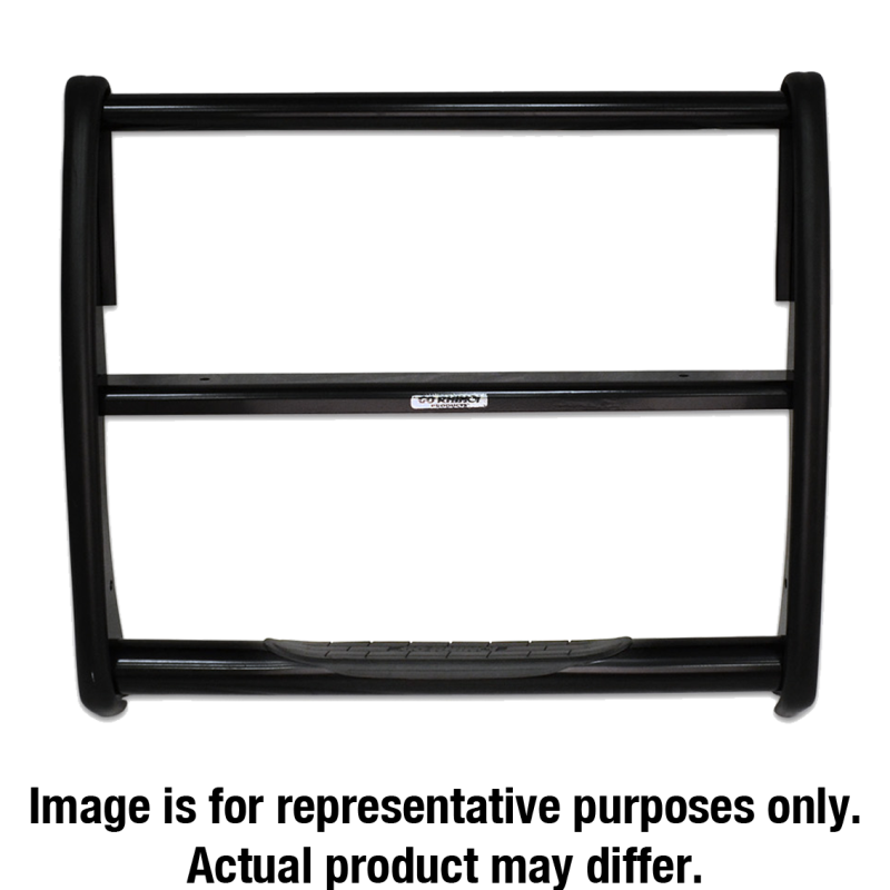 Go Rhino 03-07 GMC Savanna Van 3000 Series StepGuard - Black (Center Grille Guard Only) | go-rhino-03-07-gmc-savanna-van-3000-series-stepguard-black-center-grille-guard-only | Grille Guards | Go Rhino