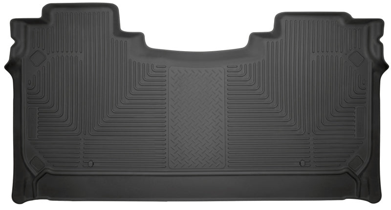 Husky Liners 2019 Ram 1500 Crew Cab WeatherBeater Black Second Row Floor Liners | husky-liners-2019-ram-1500-crew-cab-weatherbeater-black-second-row-floor-liners | Floor Mats - Rubber | Husky Liners
