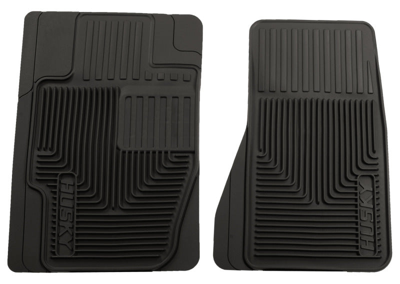 Husky Liners 02-10 Ford Explorer/04-12 Chevy Colorado/GMC Canyon Heavy Duty Black Front Floor Mats | husky-liners-02-10-ford-explorer-04-12-chevy-colorado-gmc-canyon-heavy-duty-black-front-floor-mats | Floor Mats - Rubber | Husky Liners