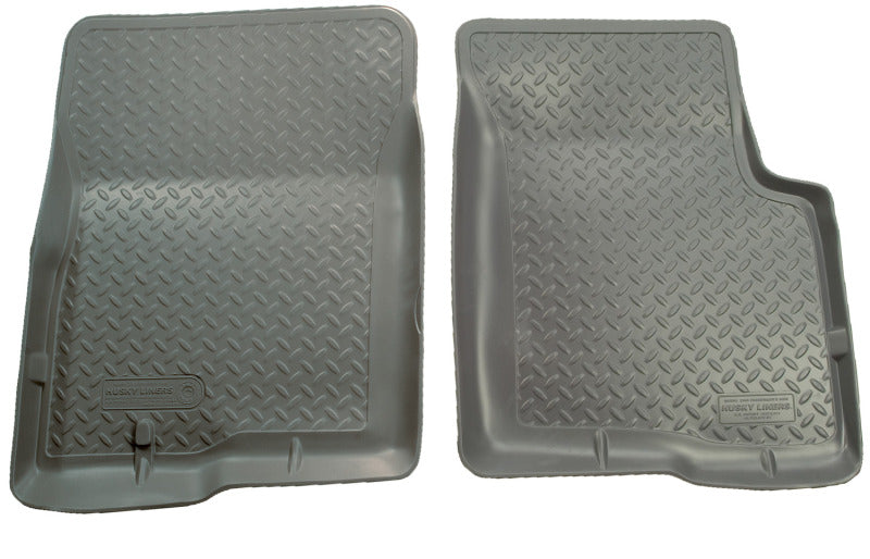 Husky Liners 90-95 Toyota 4Runner (4DR)/Truck (Not T100) Classic Style Gray Floor Liners | husky-liners-90-95-toyota-4runner-4dr-truck-not-t100-classic-style-gray-floor-liners | Floor Mats - Rubber | Husky Liners