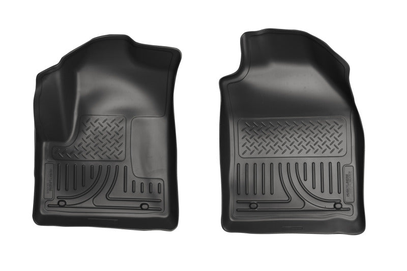 Husky Liners 10-12 Ford Transit Connect (Van/Wagon) WeatherBeater Black Floor Liners | husky-liners-10-12-ford-transit-connect-van-wagon-weatherbeater-black-floor-liners | Floor Mats - Rubber | Husky Liners