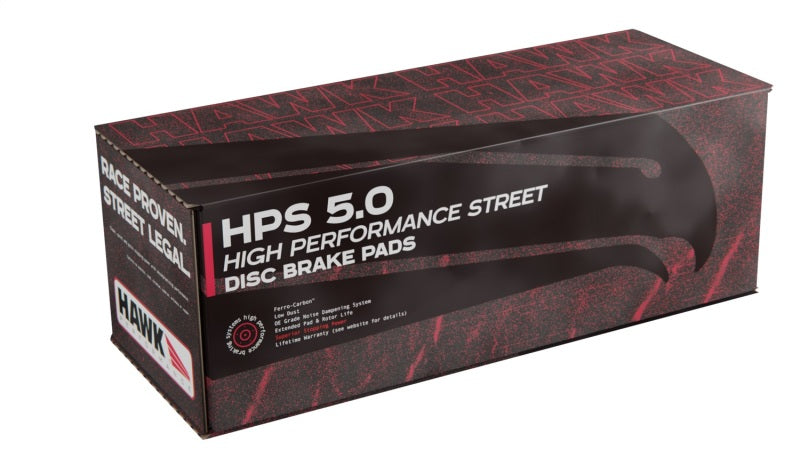 Hawk 2/1989-1996 Nissan 300ZX Base (Excl. Turbo) HPS 5.0 Rear Brake Pads | hawk-2-1989-1996-nissan-300zx-base-excl-turbo-hps-5-0-rear-brake-pads | Brake Pads - Performance | Hawk Performance