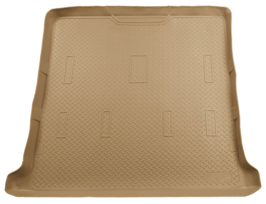 Husky Liners 02-06 GM Escalade/Tahoe/Yukon/Denali Classic Style Tan Rear Cargo Liner | husky-liners-02-06-gm-escalade-tahoe-yukon-denali-classic-style-tan-rear-cargo-liner | Floor Mats - Rubber | Husky Liners