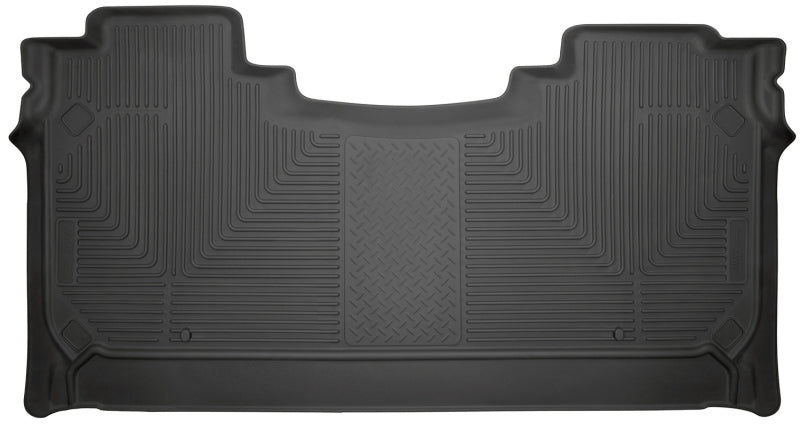 Husky Liners 2019 Ram 1500 Crew Cab WeatherBeater Black Second Row Floor Liners | husky-liners-2019-ram-1500-crew-cab-weatherbeater-black-second-row-floor-liners | Floor Mats - Rubber | Husky Liners