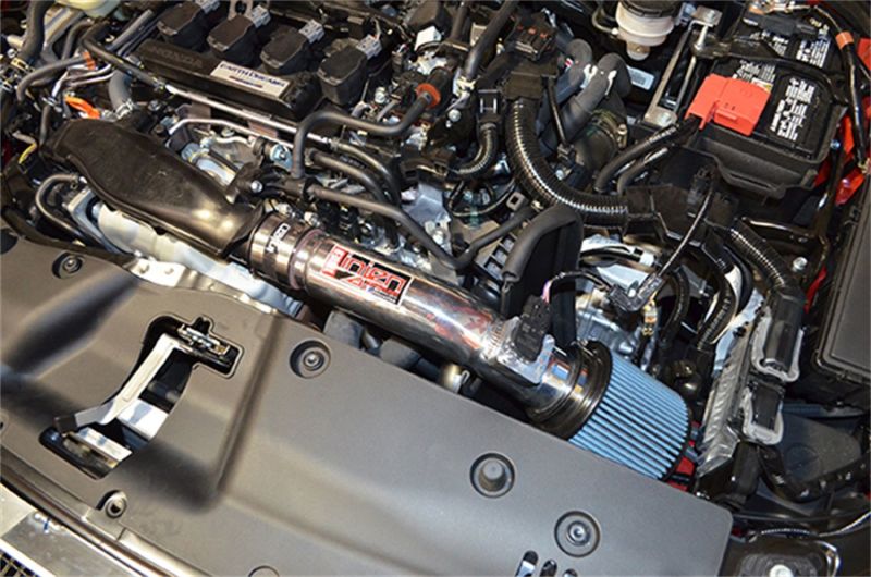 Injen 2016+ Honda Civic 1.5L Turbo (Excl Si) Polished Short Ram Air Intake | injen-2016-honda-civic-1-5l-turbo-excl-si-polished-short-ram-air-intake | Cold Air Intakes | Injen