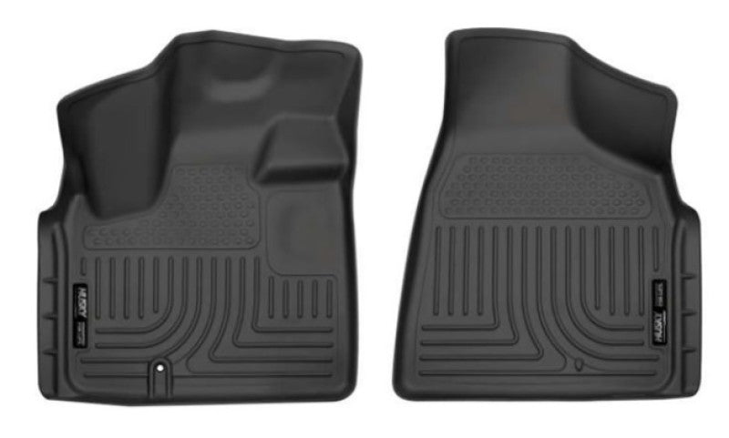 Husky Liners 08-20 Dodge Grand Caravan X-Act Contour Front Black Floor Liners | husky-liners-08-20-dodge-grand-caravan-x-act-contour-front-black-floor-liners | Floor Mats - Rubber | Husky Liners
