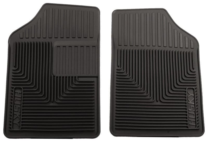 Husky Liners 07-11 Honda CR-V/00-05 Mitsubishi Eclipse Heavy Duty Black Front Floor Mats | husky-liners-07-11-honda-cr-v-00-05-mitsubishi-eclipse-heavy-duty-black-front-floor-mats | Floor Mats - Rubber | Husky Liners