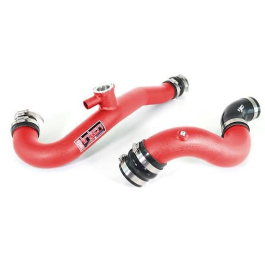 Injen 15-19 Ford Mustang 2.3L EcoBoost Aluminum Intercooler Piping Kit - Wrinkle Red | injen-15-19-ford-mustang-2-3l-ecoboost-aluminum-intercooler-piping-kit-wrinkle-red | Intercooler Pipe Kits | Injen