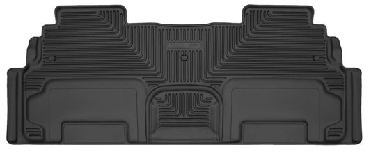 Husky Liners 08-15 Buick Enclave / 07-15 GMC Acadia X-Act Contour Black 2nd Seat Floor Liners | husky-liners-08-15-buick-enclave-07-15-gmc-acadia-x-act-contour-black-2nd-seat-floor-liners | Floor Mats - Rubber | Husky Liners