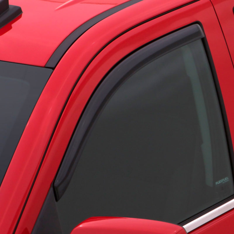 AVS 04-14 Ford F-150 Supercab Ventvisor In-Channel Window Deflectors 2pc - Smoke | avs-04-14-ford-f-150-supercab-ventvisor-in-channel-window-deflectors-2pc-smoke | Wind Deflectors | AVS