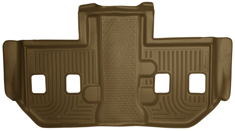 Husky Liners 07-13 GM Escalade/Suburban/Yukon WeatherBeater Tan 3rd Seat Floor Liners | husky-liners-07-13-gm-escalade-suburban-yukon-weatherbeater-tan-3rd-seat-floor-liners | Floor Mats - Rubber | Husky Liners