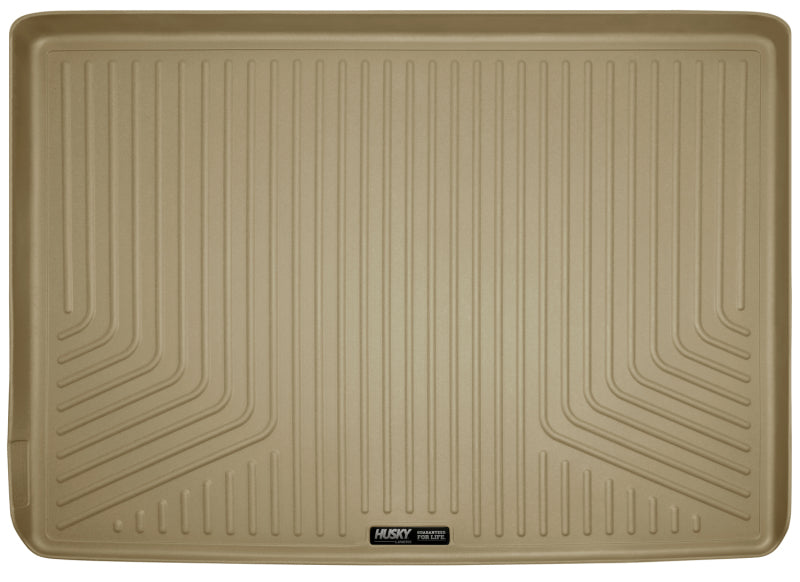 Husky Liners 2015 Chevy/GMC Suburban/Yukon XL WeatherBeater Tan Rear Cargo Liner to Back Third Seat | husky-liners-2015-chevy-gmc-suburban-yukon-xl-weatherbeater-tan-rear-cargo-liner-to-back-third-seat | Floor Mats - Rubber | Husky Liners