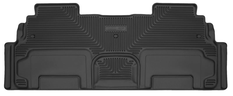 Husky Liners 08-15 Buick Enclave / 07-15 GMC Acadia X-Act Contour Black 2nd Seat Floor Liners | husky-liners-08-15-buick-enclave-07-15-gmc-acadia-x-act-contour-black-2nd-seat-floor-liners | Floor Mats - Rubber | Husky Liners