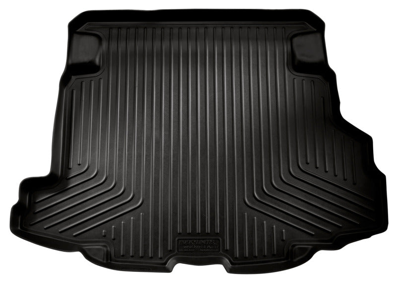 Husky Liners 06-12 Ford Fusion/Lincoln MKZ WeatherBeater Black Rear Cargo Liner (w/o Factory Sub) | husky-liners-06-12-ford-fusion-lincoln-mkz-weatherbeater-black-rear-cargo-liner-w-o-factory-sub | Floor Mats - Rubber | Husky Liners