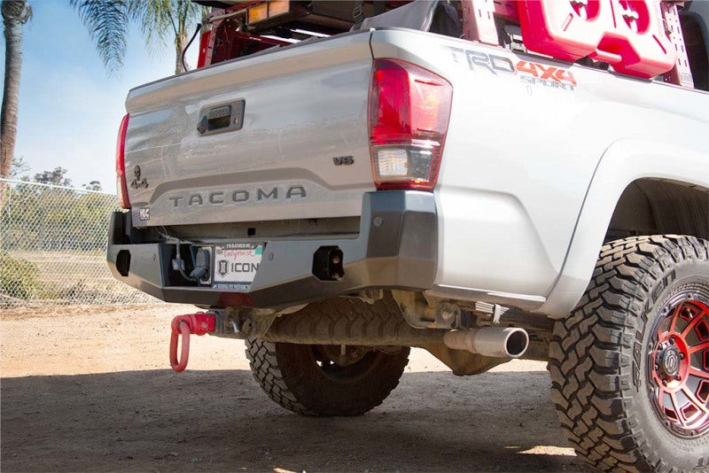 ICON 2016+ Toyota Tacoma Rear Impact Bumper | icon-2016-toyota-tacoma-rear-impact-bumper | Bumpers - Steel | ICON