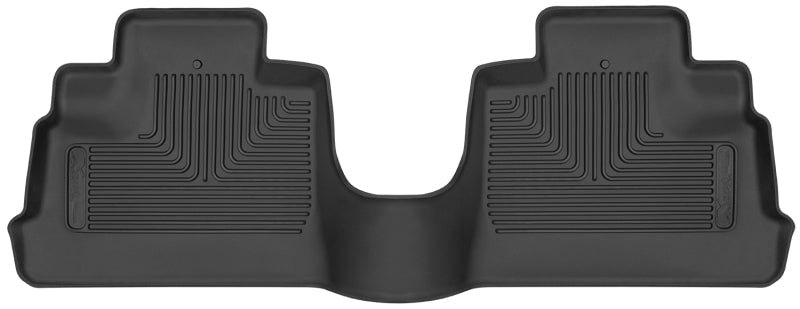 Husky Liners 2007-2014 Jeep Wrangler 4Dr (Unlimited) X-Act Contour Black 2nd Row Floor Liners | husky-liners-2007-2014-jeep-wrangler-4dr-unlimited-x-act-contour-black-2nd-row-floor-liners | Floor Mats - Rubber | Husky Liners