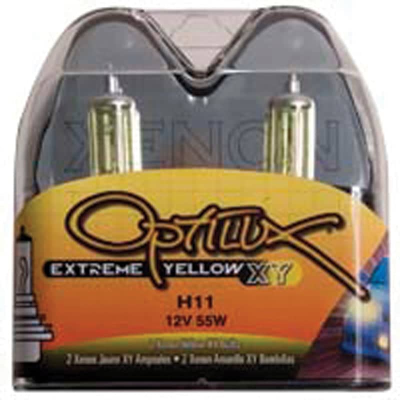 Hella Optilux H11 55W XY Extreme Yellow Bulbs (Pair) | hella-optilux-h11-55w-xy-extreme-yellow-bulbs-pair | Bulbs | Hella