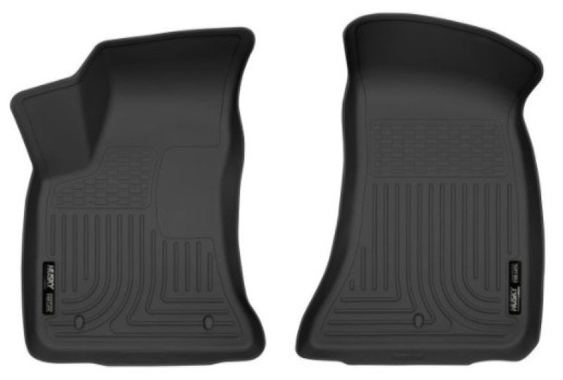 Husky Liners 11-20 Chrysler 300 / 11-20 Dodge Charger RWD X-act Contour Series Front Liners - Black | husky-liners-11-20-chrysler-300-11-20-dodge-charger-rwd-x-act-contour-series-front-liners-black | Floor Mats - Rubber | Husky Liners