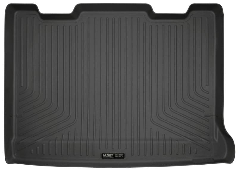 Husky Liners 07-13 GM Escalade/Suburban/Yukon WeatherBeater Black Rear Cargo Liners (Behind 3rd Row) | husky-liners-07-13-gm-escalade-suburban-yukon-weatherbeater-black-rear-cargo-liners-behind-3rd-row | Floor Mats - Rubber | Husky Liners