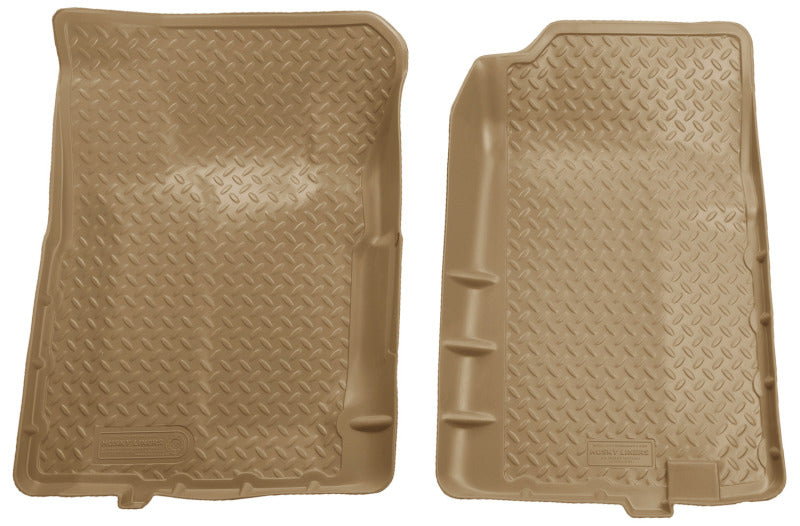 Husky Liners 92-94 Chevy Blazer/GMC Yukon Full Size (2DR) Classic Style Tan Floor Liners | husky-liners-92-94-chevy-blazer-gmc-yukon-full-size-2dr-classic-style-tan-floor-liners | Floor Mats - Rubber | Husky Liners