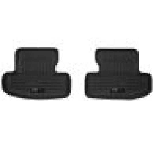 Husky Liners 15-21 Ford Mustang X-act Contour Series 2nd Seat Floor Liner - Black | husky-liners-15-21-ford-mustang-x-act-contour-series-2nd-seat-floor-liner-black | Floor Mats - Rubber | Husky Liners