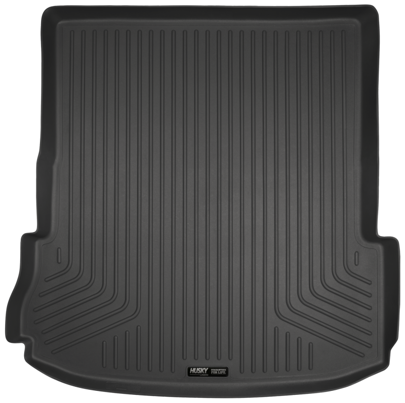 Husky Liners 11-12 Ford Explorer WeatherBeater Black Rear Cargo Liner (Folded 3rd Row) | husky-liners-11-12-ford-explorer-weatherbeater-black-rear-cargo-liner-folded-3rd-row | Floor Mats - Rubber | Husky Liners