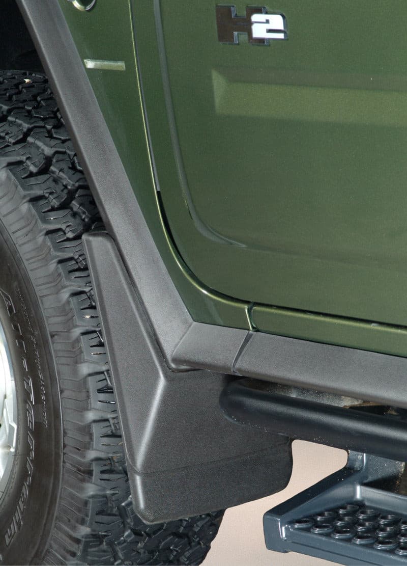 Husky Liners 03-09 Hummer H2/2005 H2 SUT Custom-Molded Front Mud Guards | husky-liners-03-09-hummer-h2-2005-h2-sut-custom-molded-front-mud-guards | Mud Flaps | Husky Liners