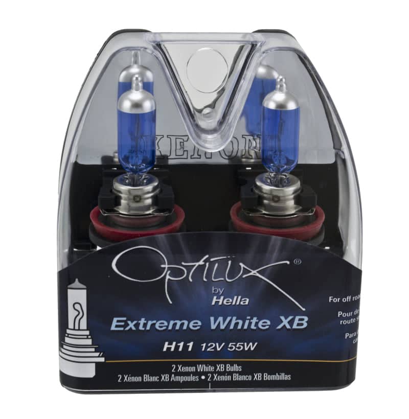 Hella H11 12V 55W Xenon White XB Bulb (Pair) | hella-h11-12v-55w-xenon-white-xb-bulb-pair | Driving Lights | Hella