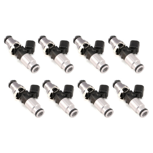 Injector Dynamics - 1050cc Injectors 60mm Length 14mm Grey Adaptor Top - Blue Bottom Adap (Set of 8) | injector-dynamics-1050cc-injectors-60mm-length-14mm-grey-adaptor-top-blue-bottom-adap-set-of-8 | Fuel Injector Sets - 8Cyl | Injector Dynamics