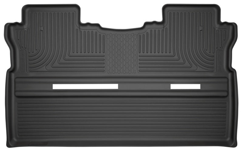 Husky Line 2017 Honda Ridgeline WeatherBeater 2nd Row Black Floor Liners | husky-line-2017-honda-ridgeline-weatherbeater-2nd-row-black-floor-liners | Floor Mats - Rubber | Husky Liners