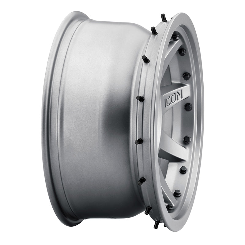 ICON Rebound Pro 17x8.5 6x5.5 0mm Offset 4.75in BS 106.1mm Bore Titanium Wheel | icon-rebound-pro-17x8-5-6x5-5-0mm-offset-4-75in-bs-106-1mm-bore-titanium-wheel | Wheels - Cast | ICON