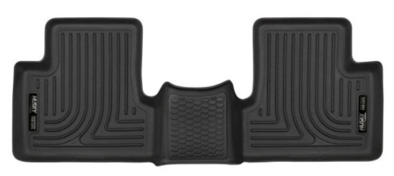 Husky Liners 15-21 Jeep Cherokee X-act Contour Series 2nd Seat Floor Liner - Black | husky-liners-15-21-jeep-cherokee-x-act-contour-series-2nd-seat-floor-liner-black | Floor Mats - Rubber | Husky Liners