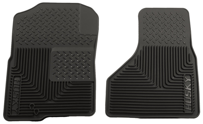 Husky Liners 09-10 Dodge Ram 1500/10-11 Ram 2500/3500 Custom Fit Heavy Duty Black Front Floor Mats | husky-liners-09-10-dodge-ram-1500-10-11-ram-2500-3500-custom-fit-heavy-duty-black-front-floor-mats | Floor Mats - Rubber | Husky Liners