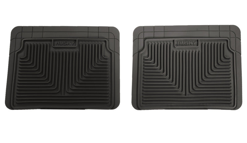 Husky Liners 12-13 Dodge Ram/88-09 Toyota 4Runner Heavy Duty Black 2nd Row Floor Mats | husky-liners-12-13-dodge-ram-88-09-toyota-4runner-heavy-duty-black-2nd-row-floor-mats | Floor Mats - Rubber | Husky Liners