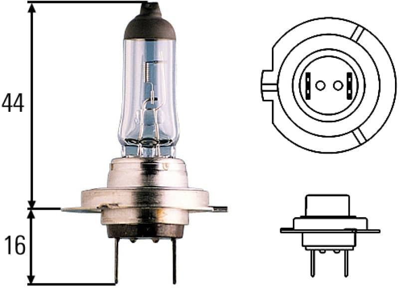 Hella Optilux H7 12V/55W XY Xenon Yellow Bulb | hella-optilux-h7-12v-55w-xy-xenon-yellow-bulb | Bulbs | Hella