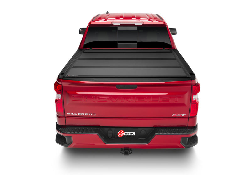 BAK 19-20 Chevy Silverado (New Body Style) 5ft 8in Bed BAKFlip MX4 Matte Finish | bak-19-20-chevy-silverado-new-body-style-5ft-8in-bed-bakflip-mx4-matte-finish | Tonneau Covers - Hard Fold | BAK